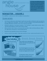 Newsletter volume 1 (First edition)